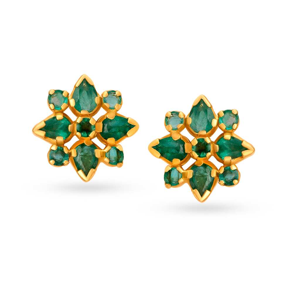 Emerald Earrings / Tops